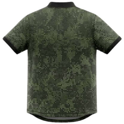 Forest Camo Blade Collar Golf Polo - Skull &amp; Bogeys Golf Co.