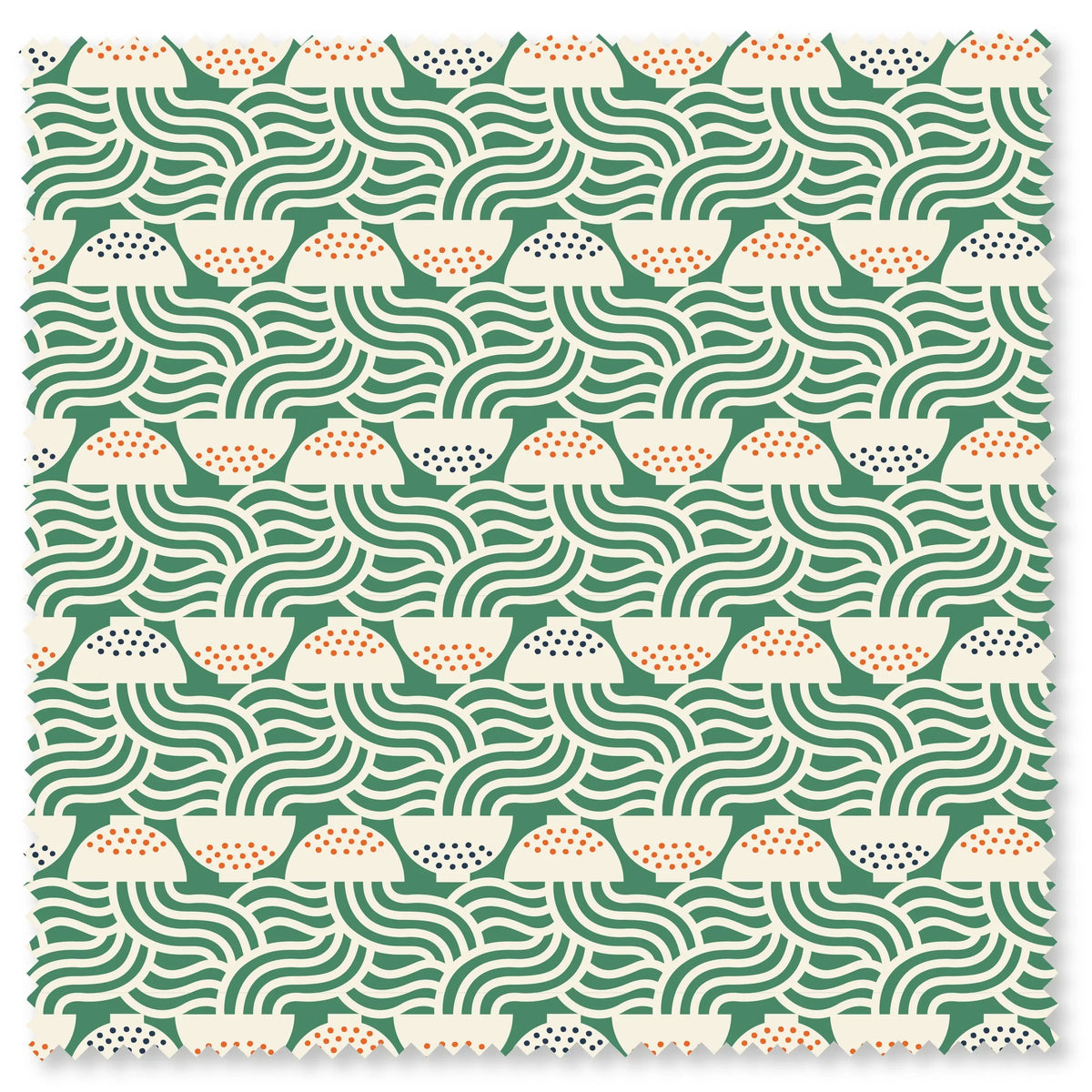 Fat Quarter Spaghetti Party Pasta Love Quilting Cotton