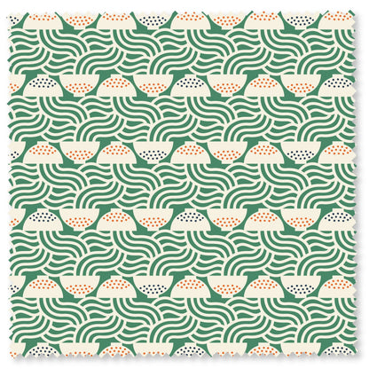 Fat Quarter Spaghetti Party Pasta Love Quilting Cotton