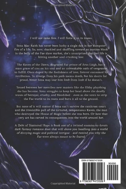 A Debt of Shattered Hope | Signed by Author