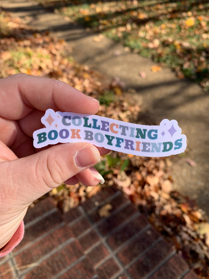 Collecting Book Boyfriends Sticker | Romance Reader Sticker