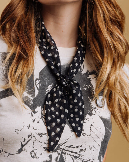 The Dylan Polka Dot Scarf Tie | I&