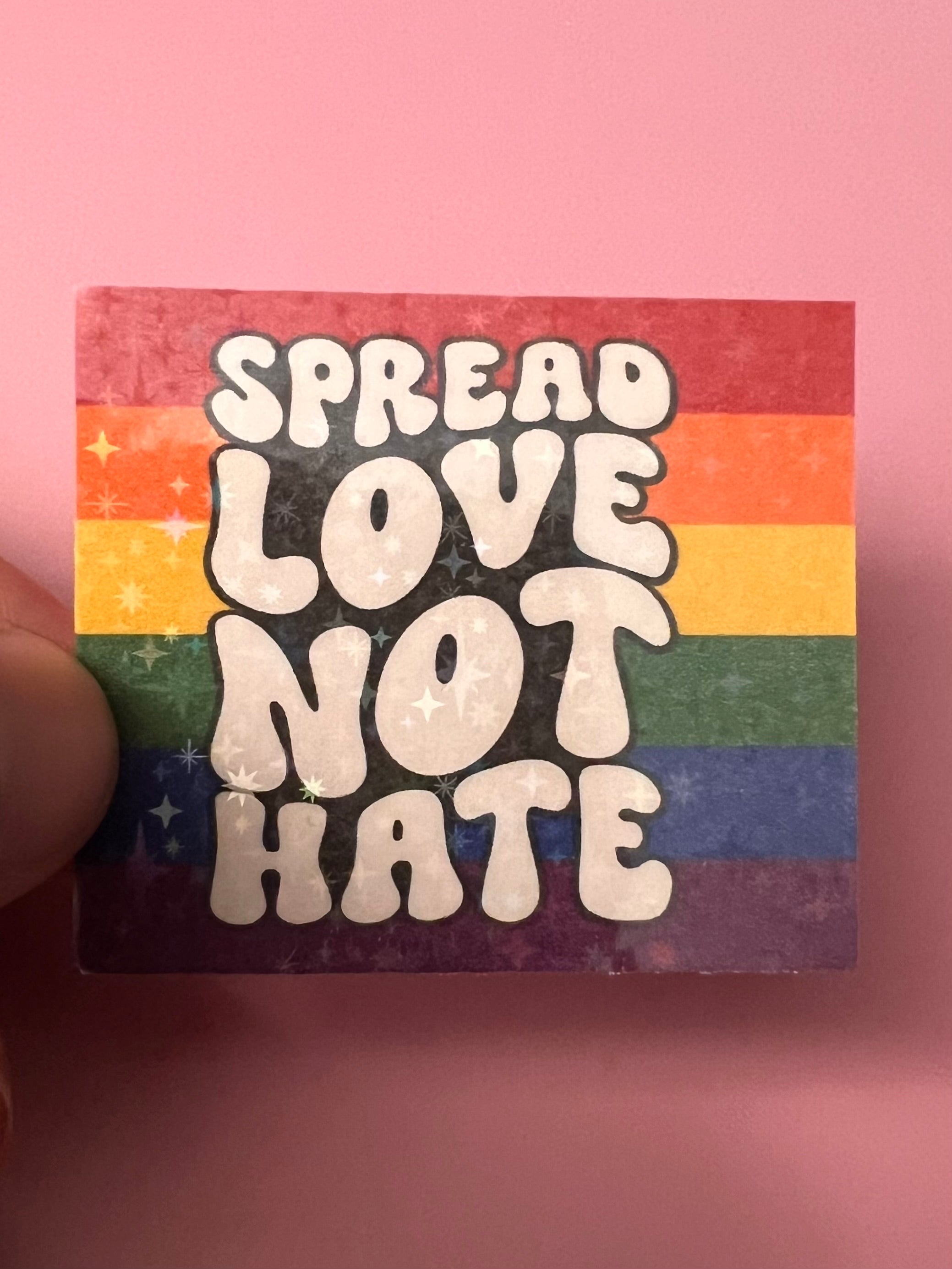 Belonging &amp; Pride Stickers | Inclusion, Love &amp; Identity Vinyl Stickers | Bossy Scribes
