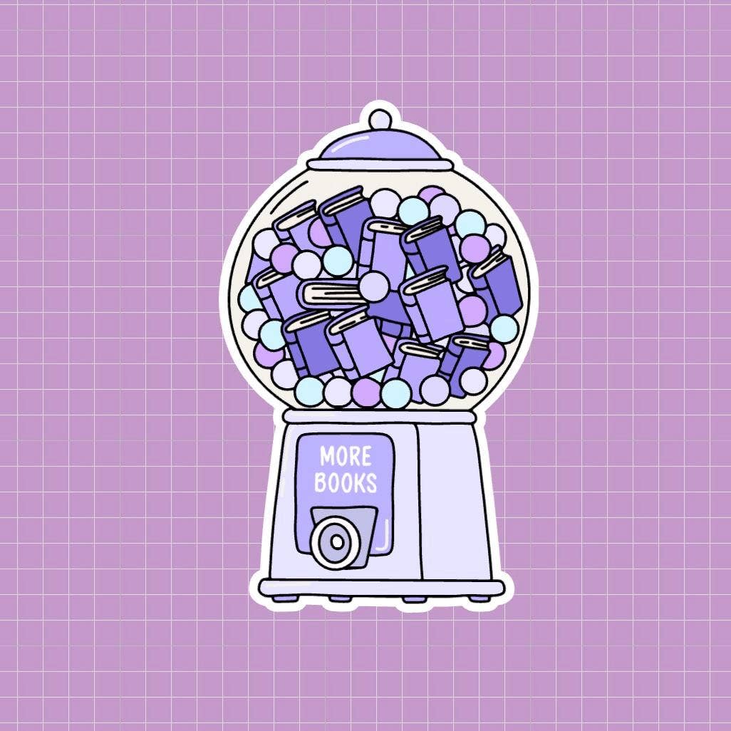 Gumball machine with &
