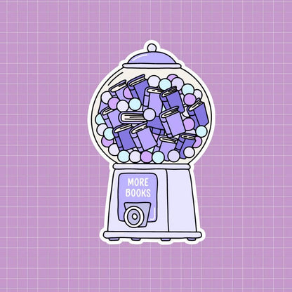 Gumball machine with &