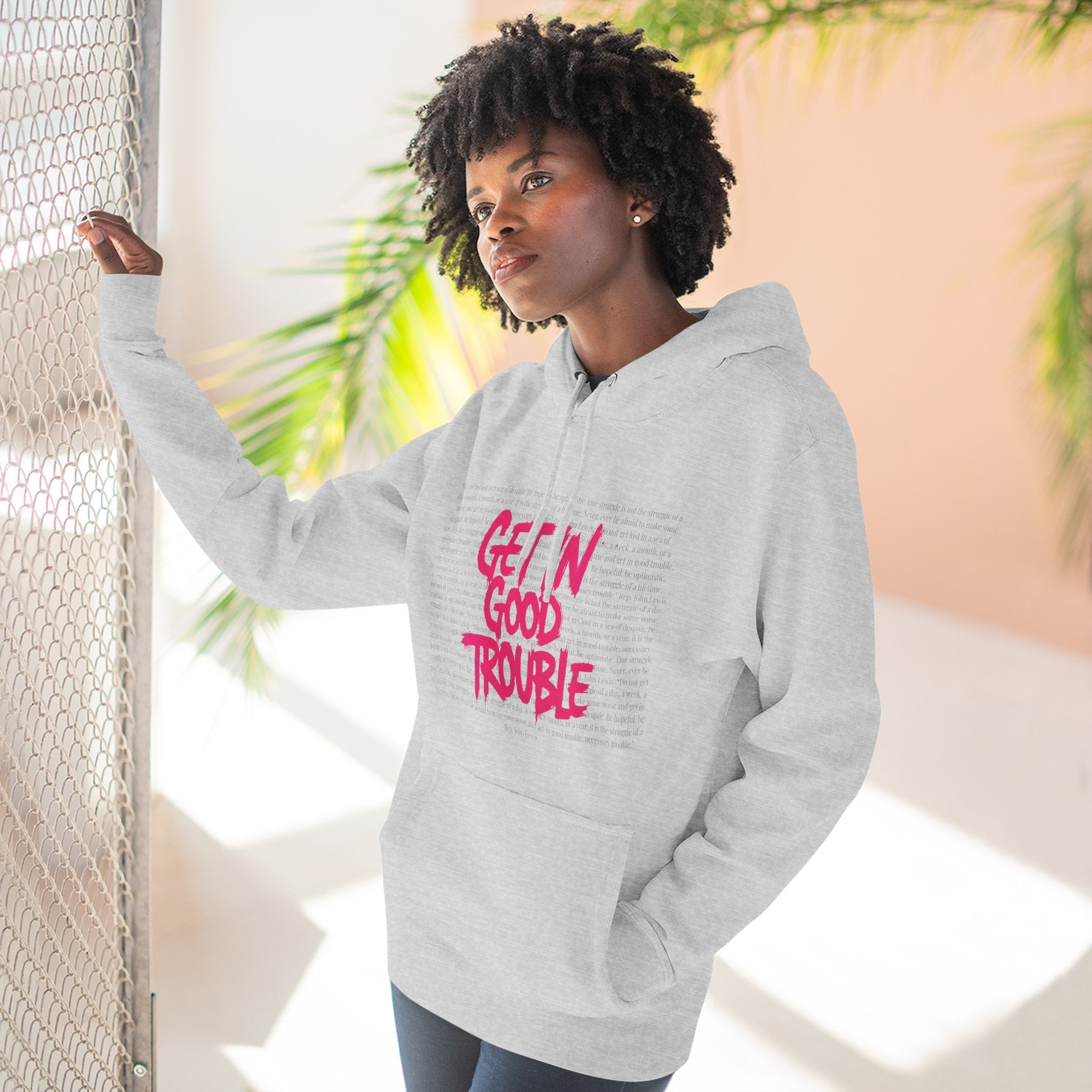 Get In Good Trouble Unisex Hoodie