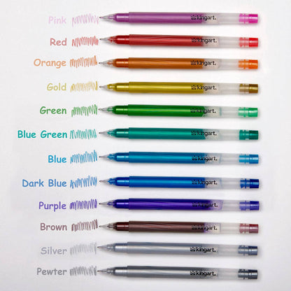 Metallic Gel Pens