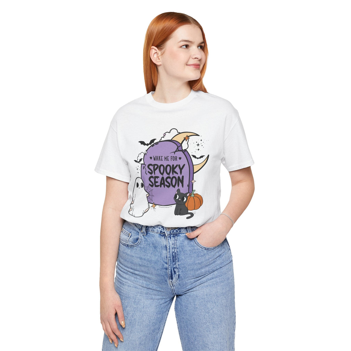 Wake Me for Spooky Season Tee - Halloween T‑Shirt
