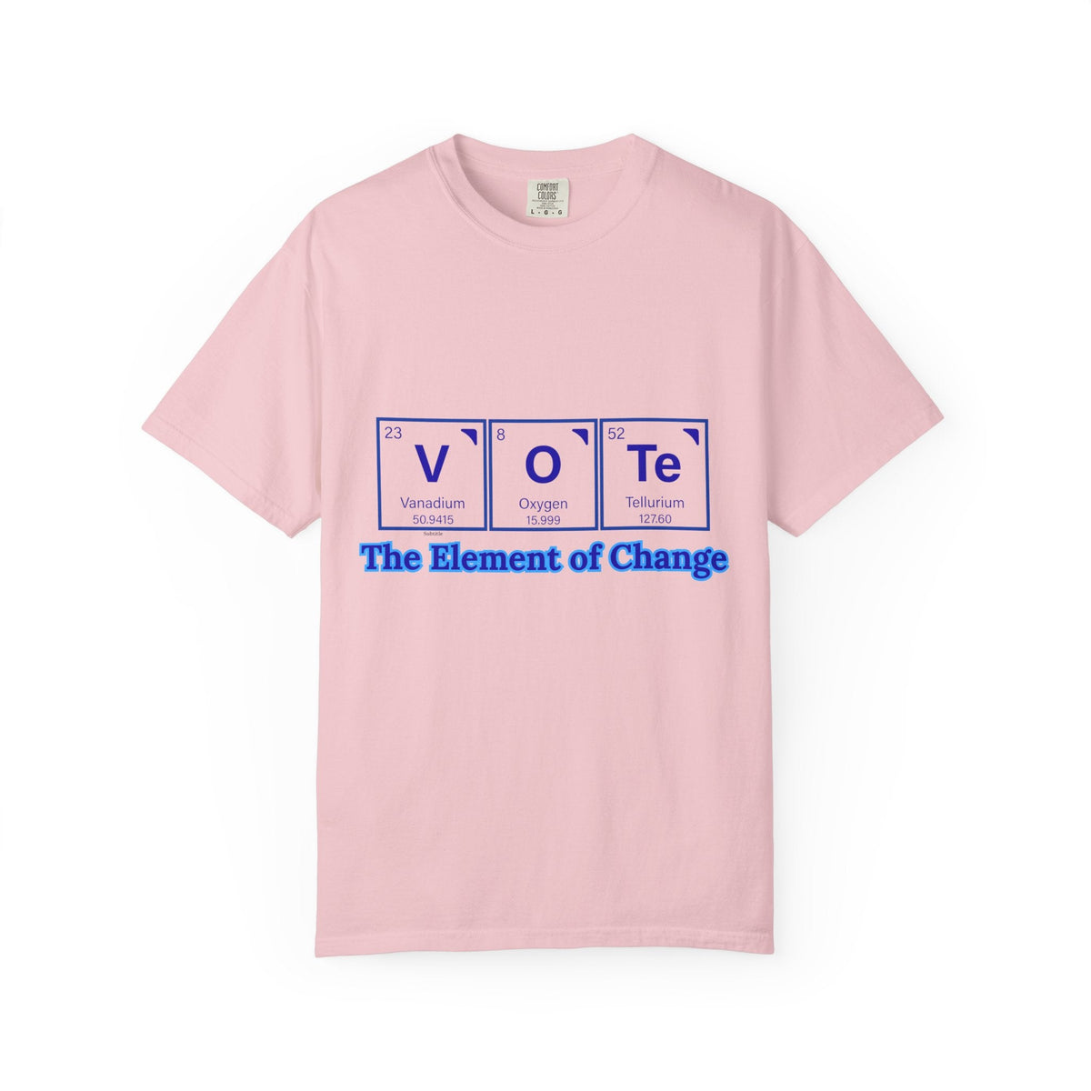 Vote Element of Change T-Shirt — Political Voting Awareness Tee