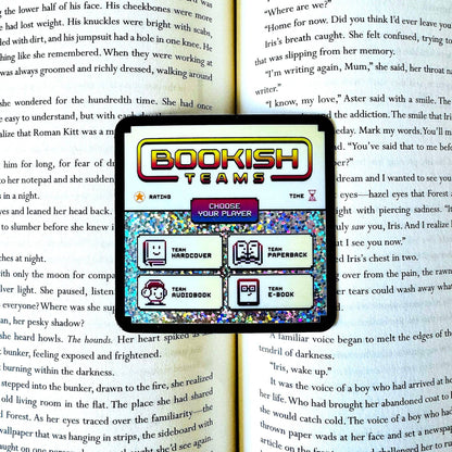A tablet screen displaying the &
