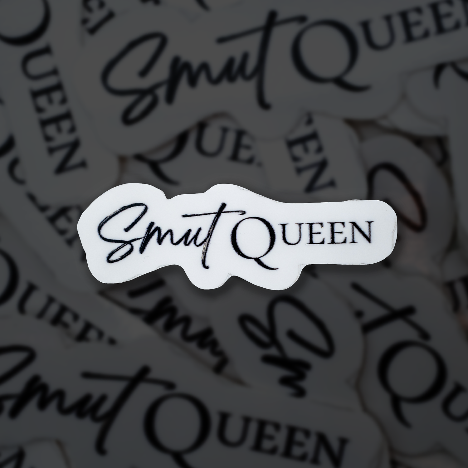 Sticker with &
