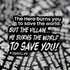 Black and white text sticker with motivational quote on a textured background