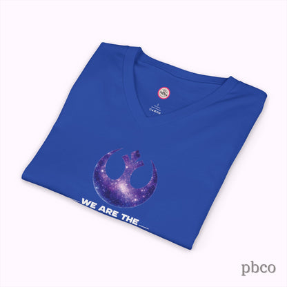 We Are The Resistance V-neck Tee