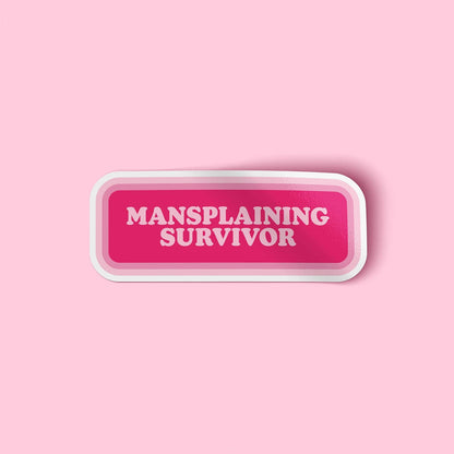 Pink button with &