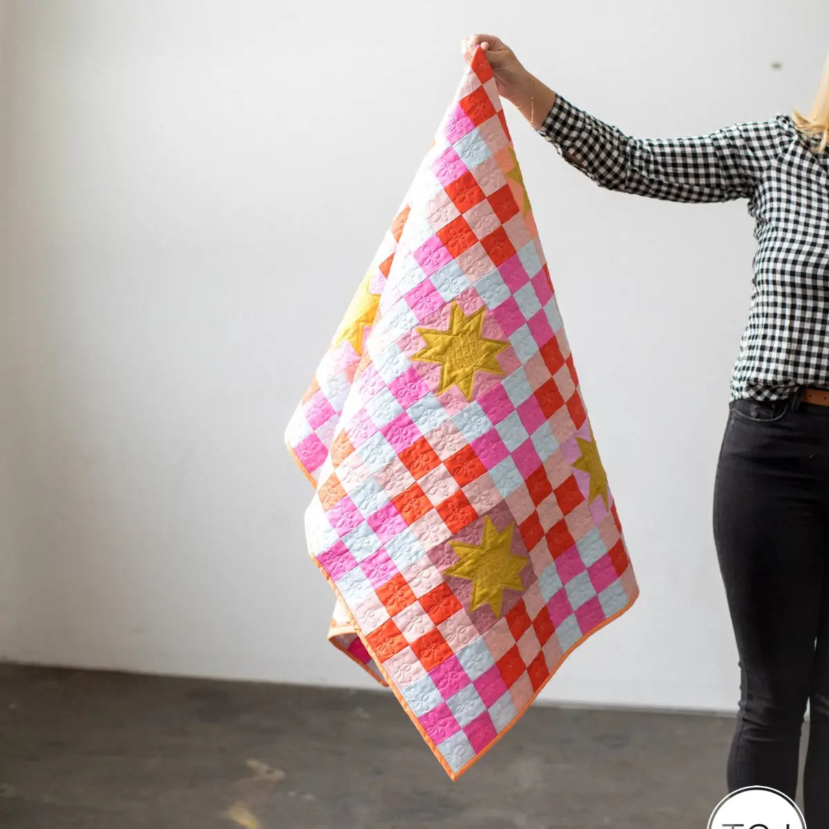 Campfire Glow Quilt Pattern - Printed