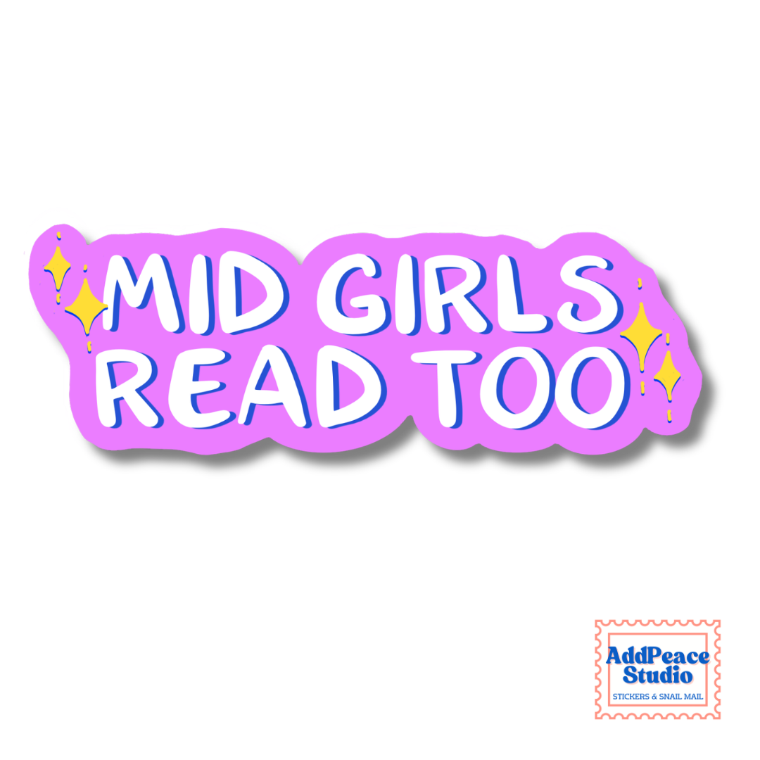 Sticker with &