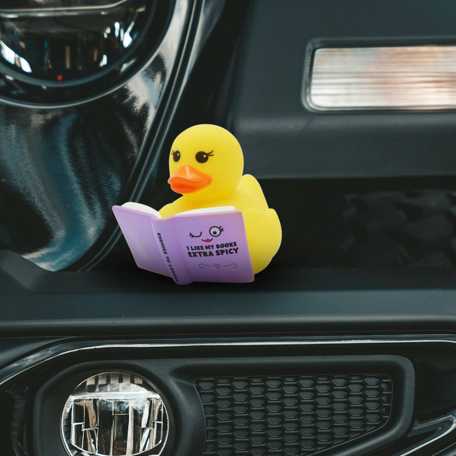 I Like My Books Extra Spicy Rubber Duck | Romance Reader Gift