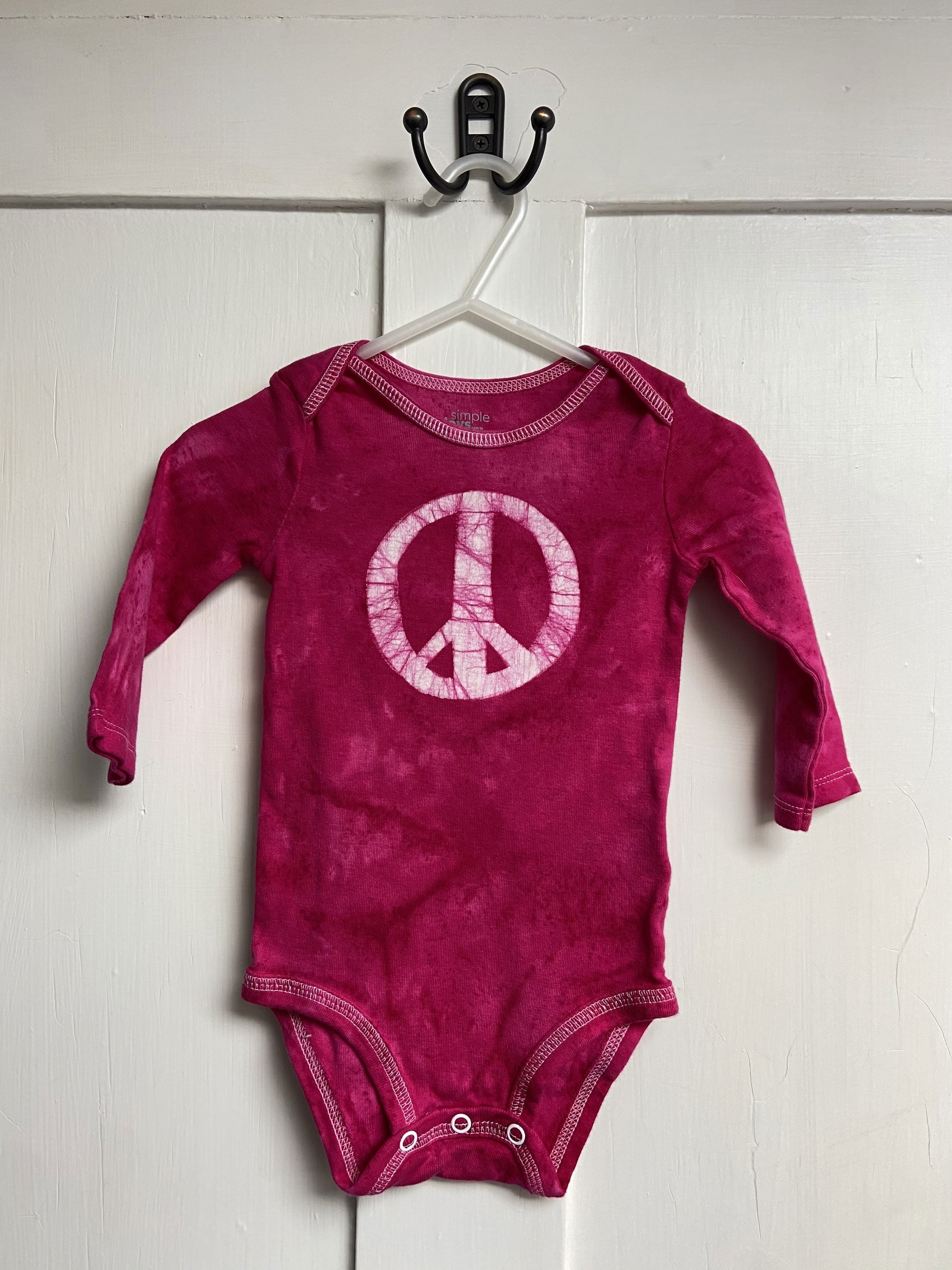 Peace Sign Baby Bodysuit, Peace Baby Bodysuit, Peace Sign Baby Gift
