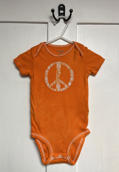 Peace Sign Baby Bodysuit, Peace Baby Bodysuit, Peace Sign Baby Gift