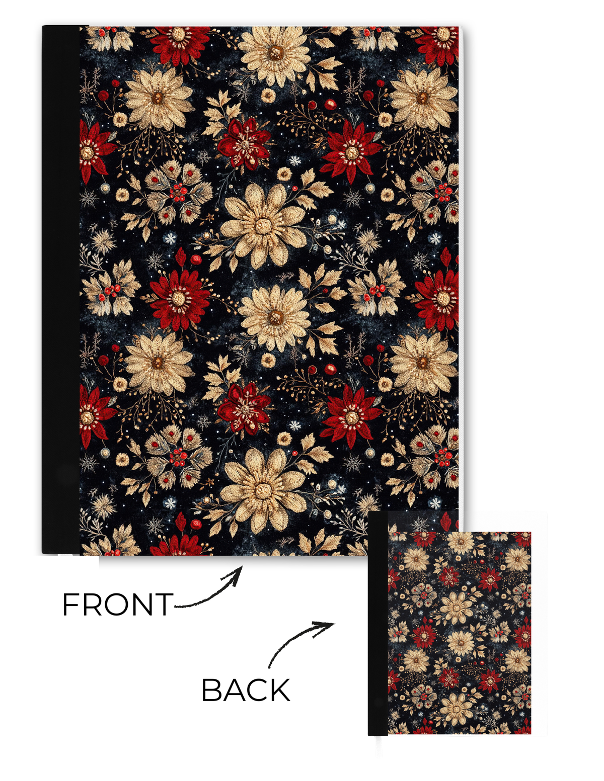 Large Notebook 7.5" × 9.75" | Back to School Notebook | Bossy Scribes