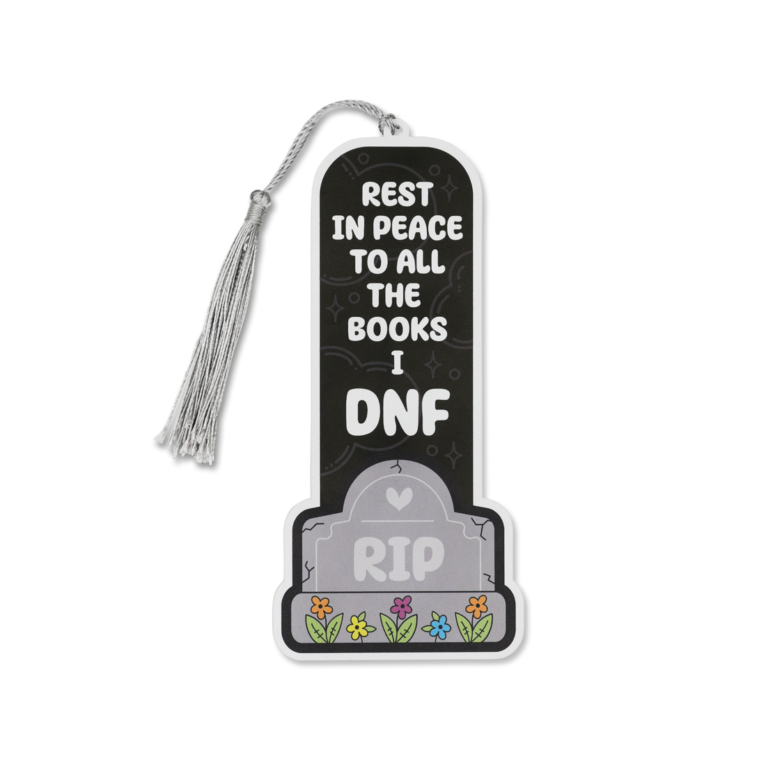 Book-shaped bookmark with &
