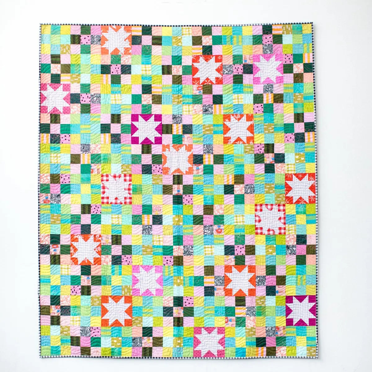 Campfire Glow Quilt Pattern - Printed