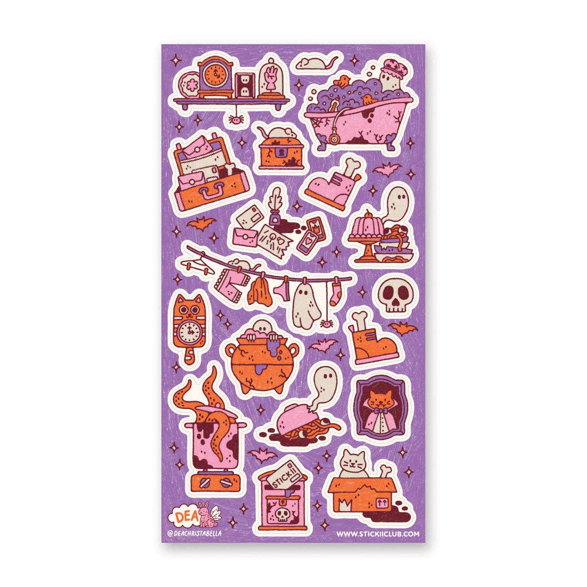 Spookii Home Sticker Sheet