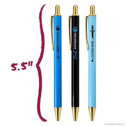 Official Lights Out Pen Set | Dark Romance Pen Set