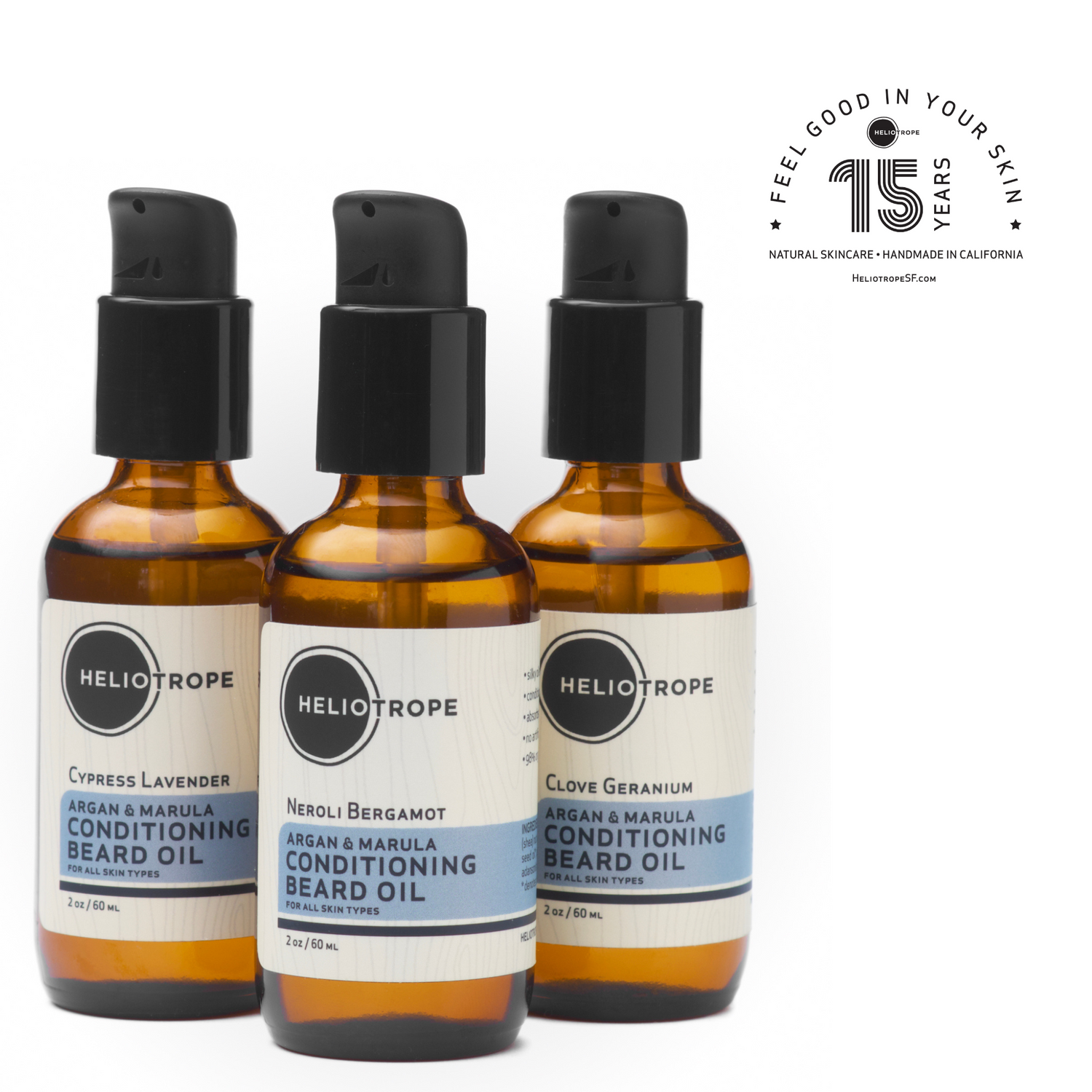 argan marula conditioning beard oil facial hair 15th anniversary