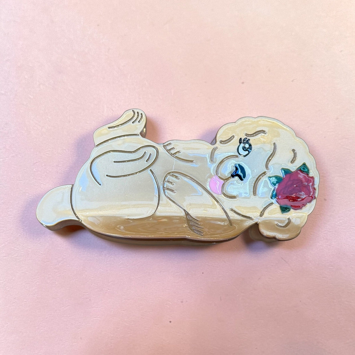 Doodle Hair Claw
