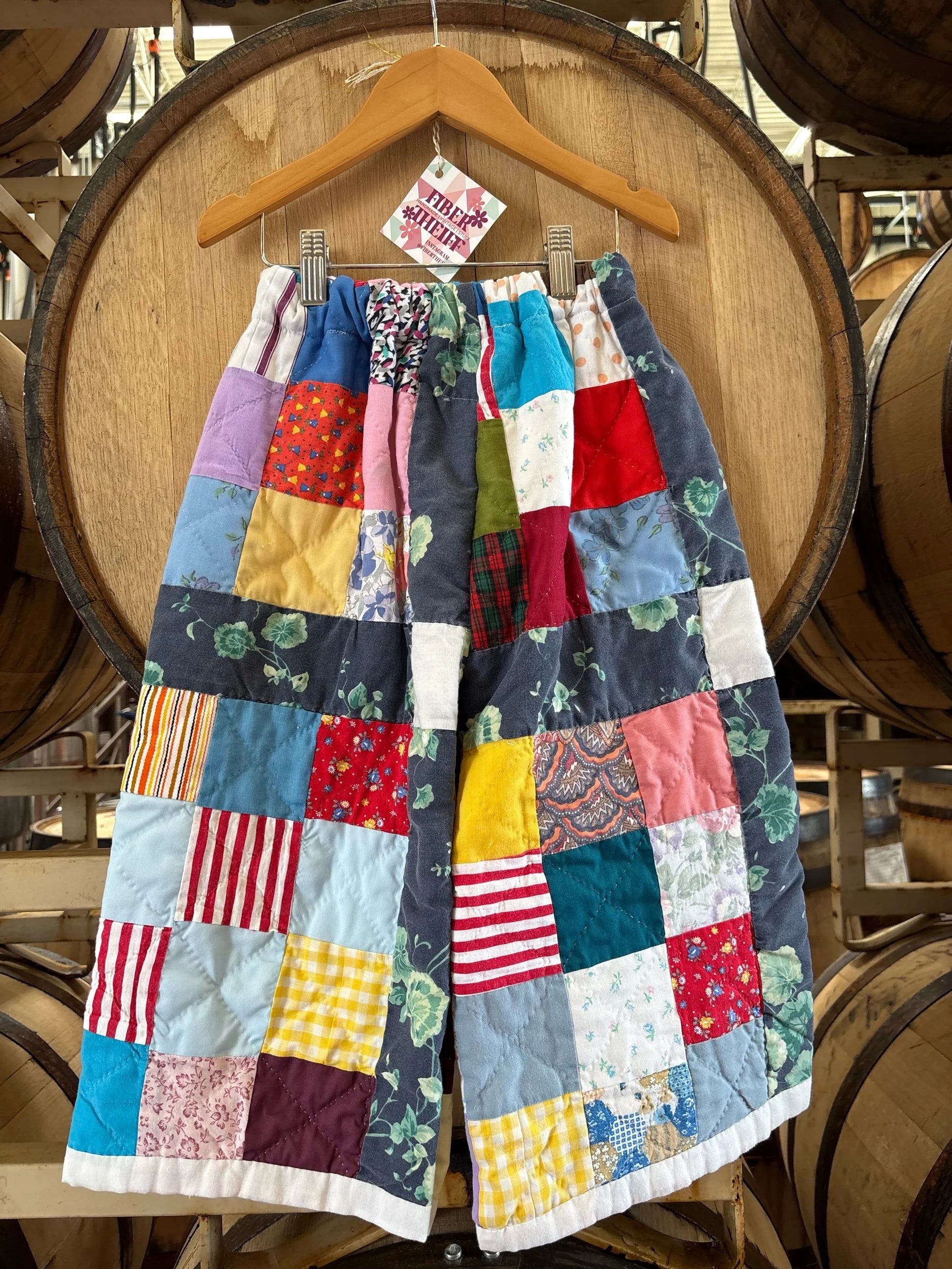 Toddler quilted pants