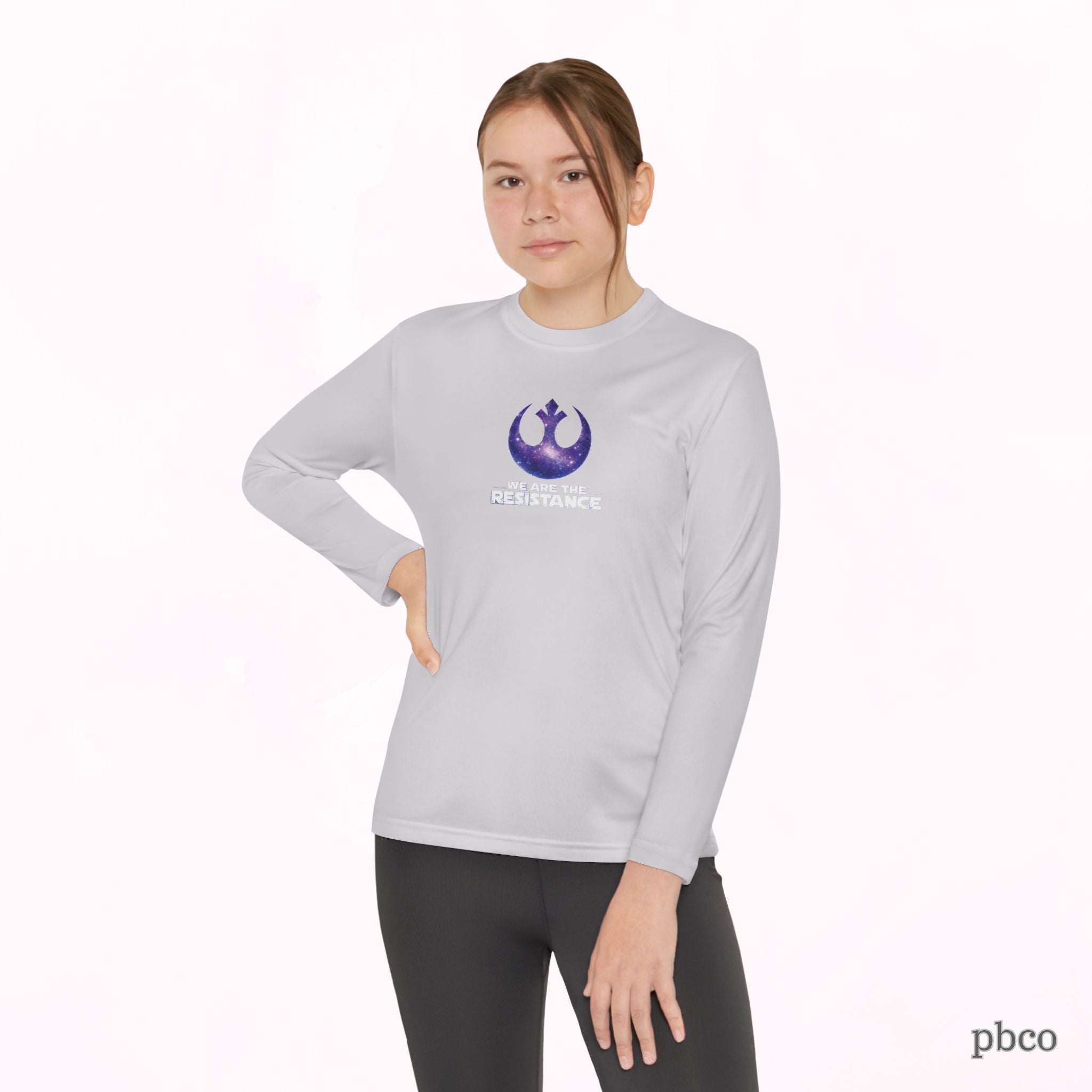Youth Long Sleeve Tee - We Are The Resistance