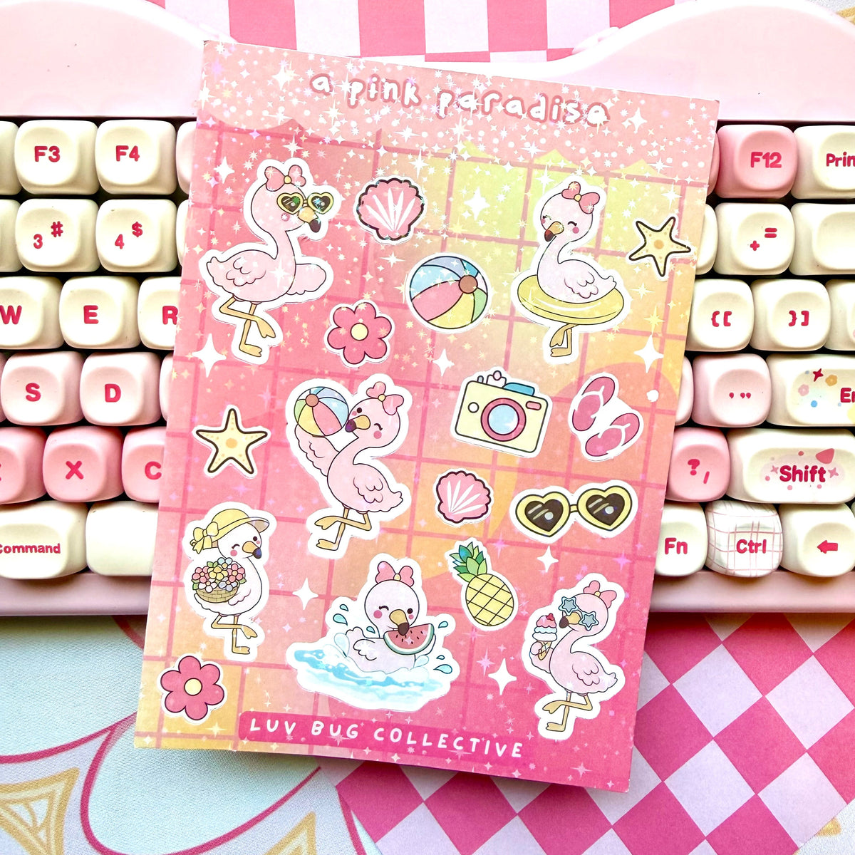 Pink Paradise Mini Journal Kit