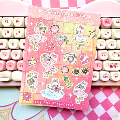 Pink Paradise Mini Journal Kit