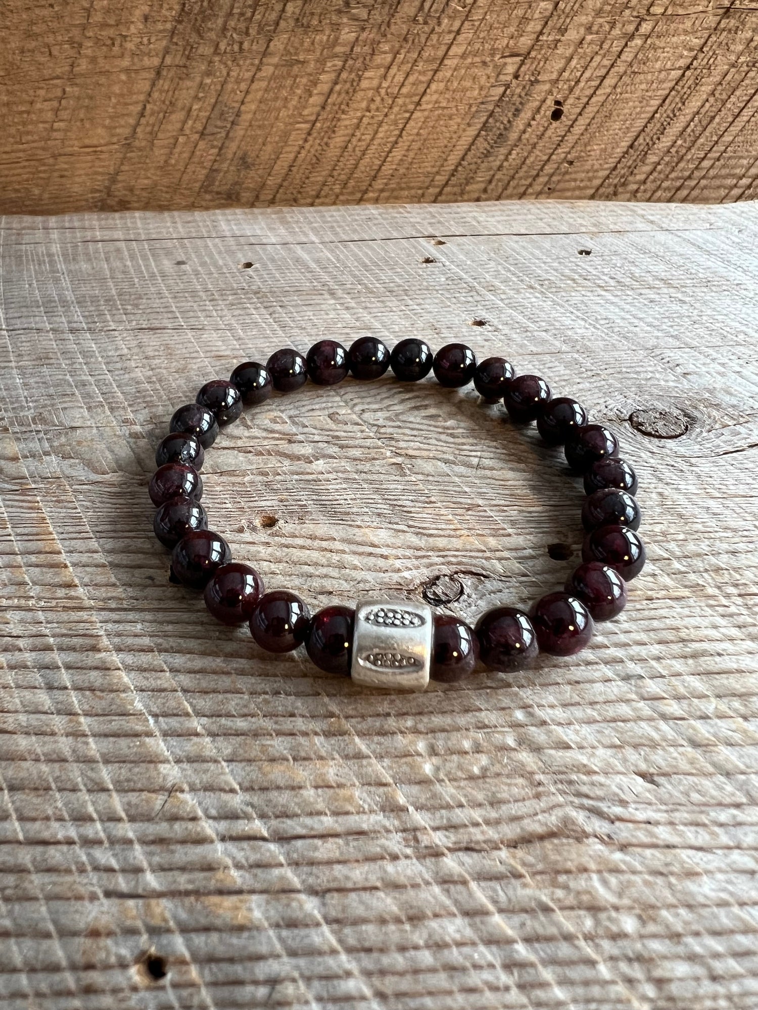 SariBlue® Garnet Bracelet