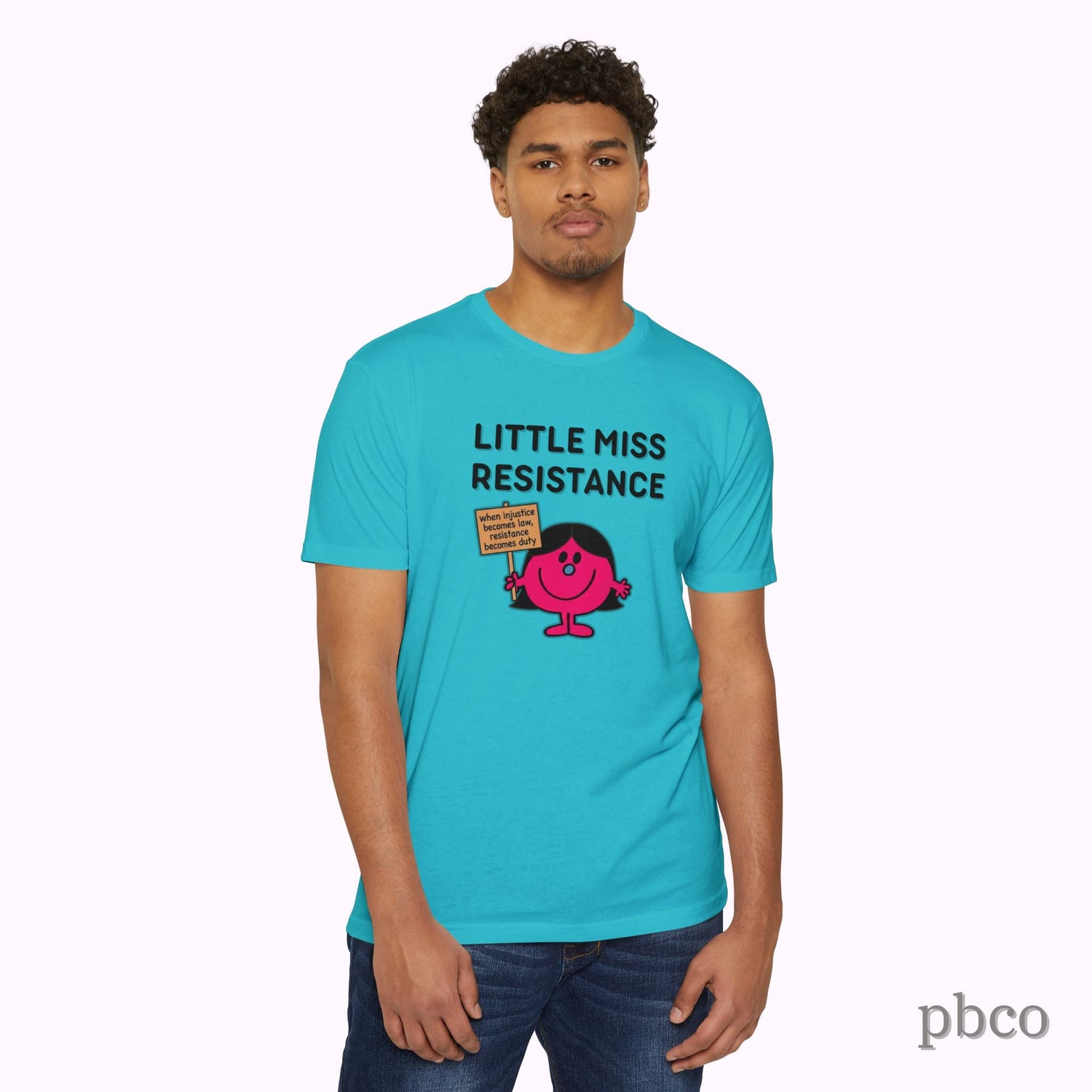 Little Miss Resistance T-Shirt — Feminist Protest Graphic Tee