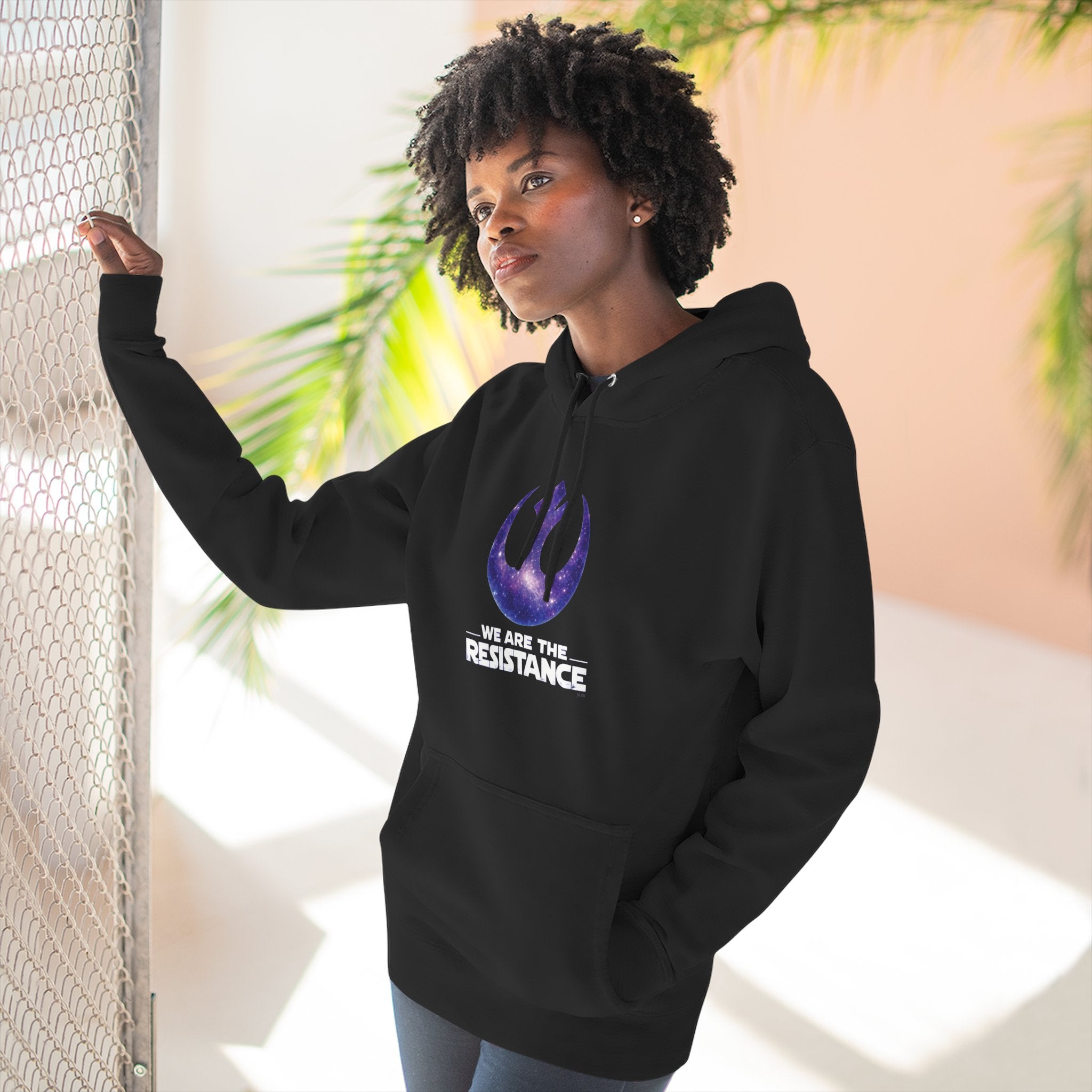 We Are The Resistance Fleece Hoodie