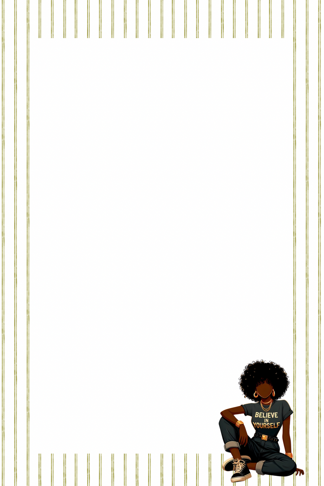 Believe In Yourself - Notepad