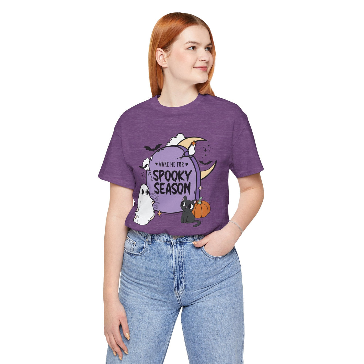 Wake Me for Spooky Season Tee - Halloween T‑Shirt