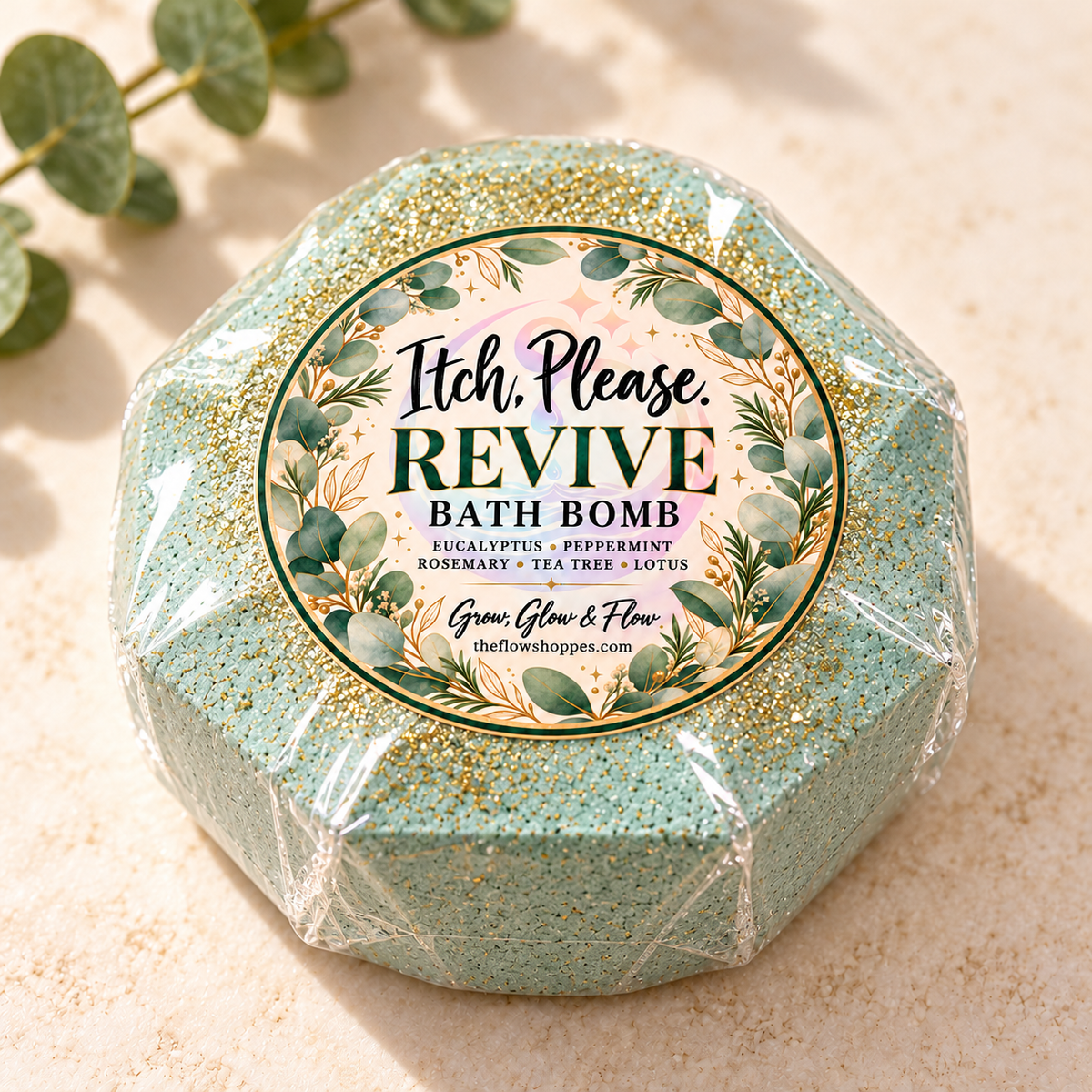 Itch, Please Revive Bath Bomb Single