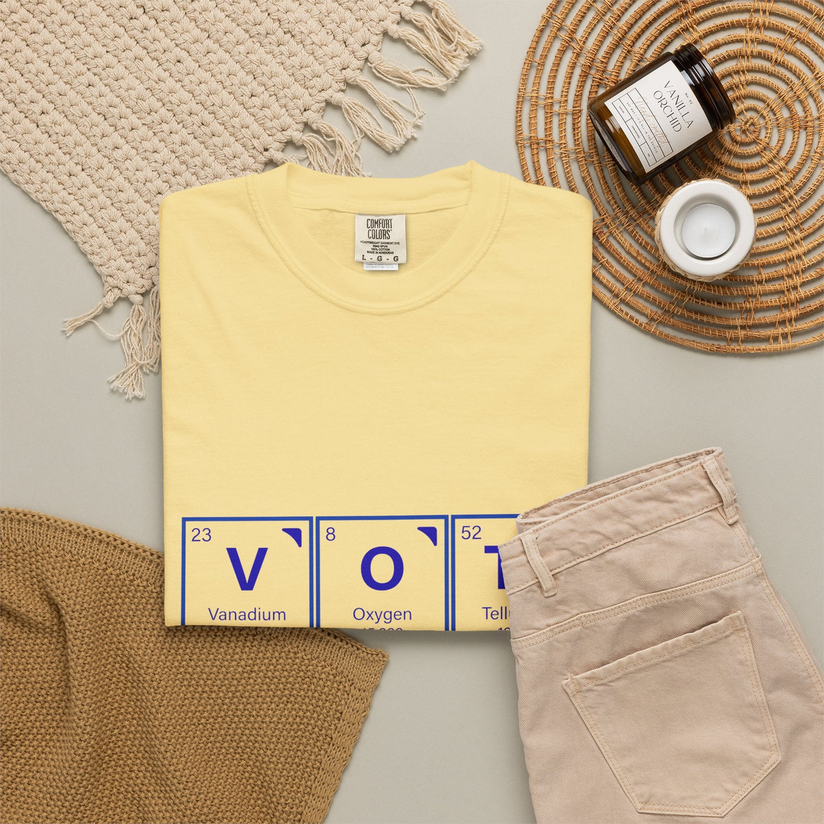 Vote Element of Change T-Shirt — Political Voting Awareness Tee