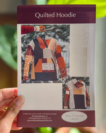 Quilted Hoodie - Paper Pattern