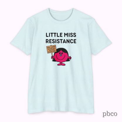 Little Miss Resistance T-Shirt — Feminist Protest Graphic Tee