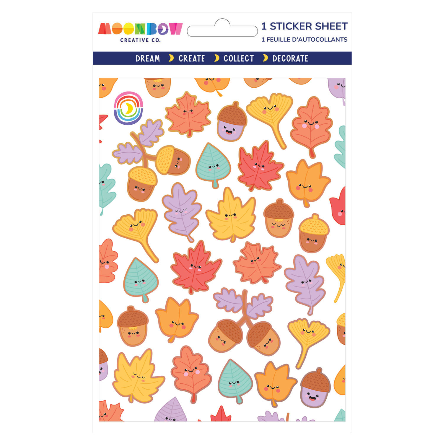 Autumn Hugs sticker sheet