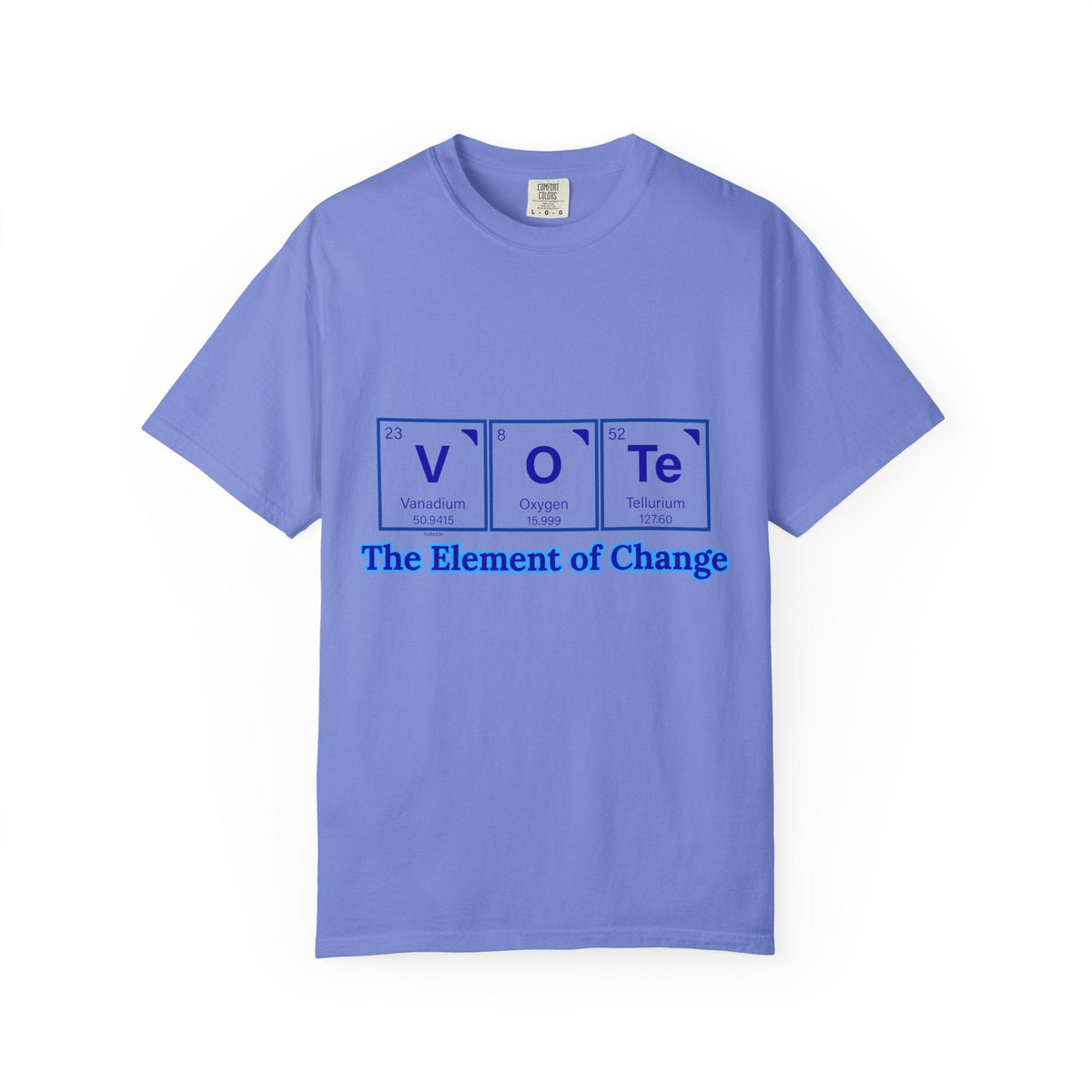 Vote Element of Change T-Shirt — Political Voting Awareness Tee