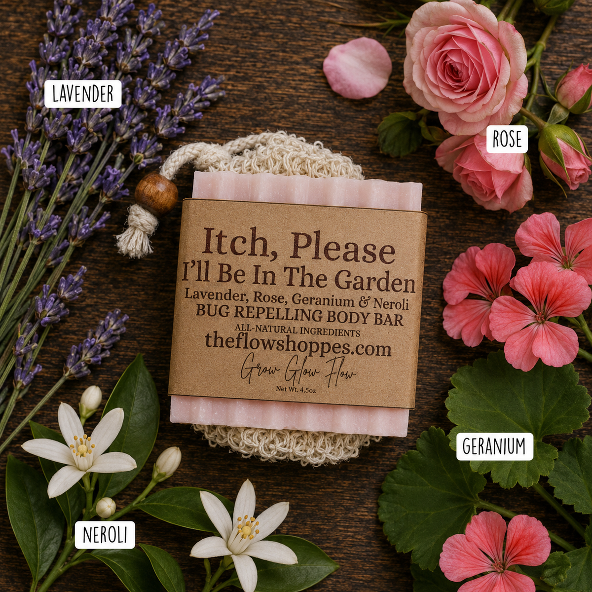Itch, Please I'll be in the Garden Body Bar Soap – Little Blue Market