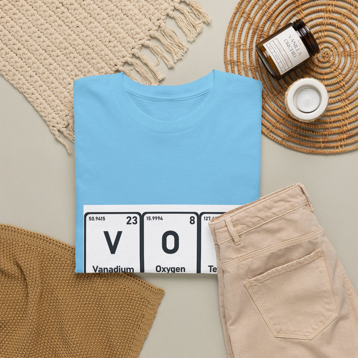 Vote T-Shirt – "The Element of Change" Periodic Table Design
