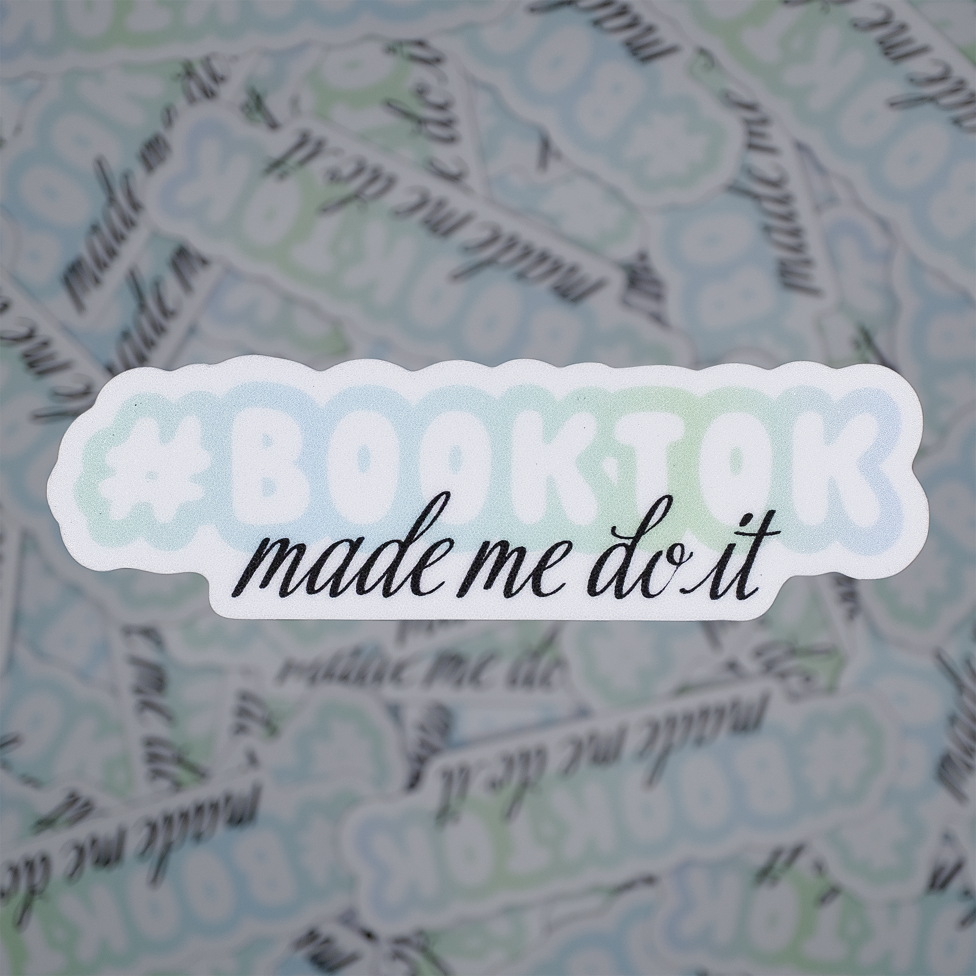 Sticker with &