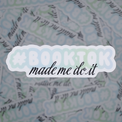 Sticker with &