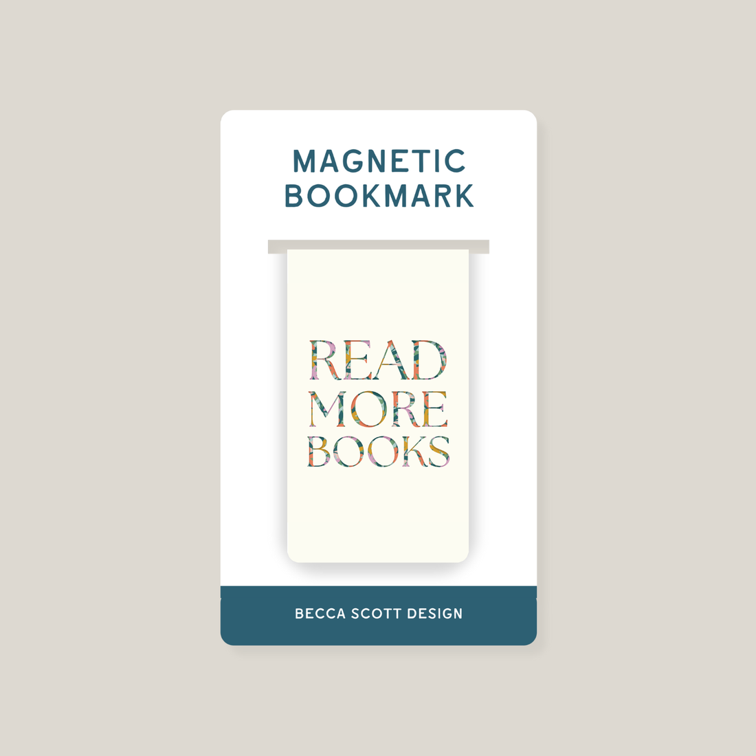 Read More Books Magnetic Bookmark